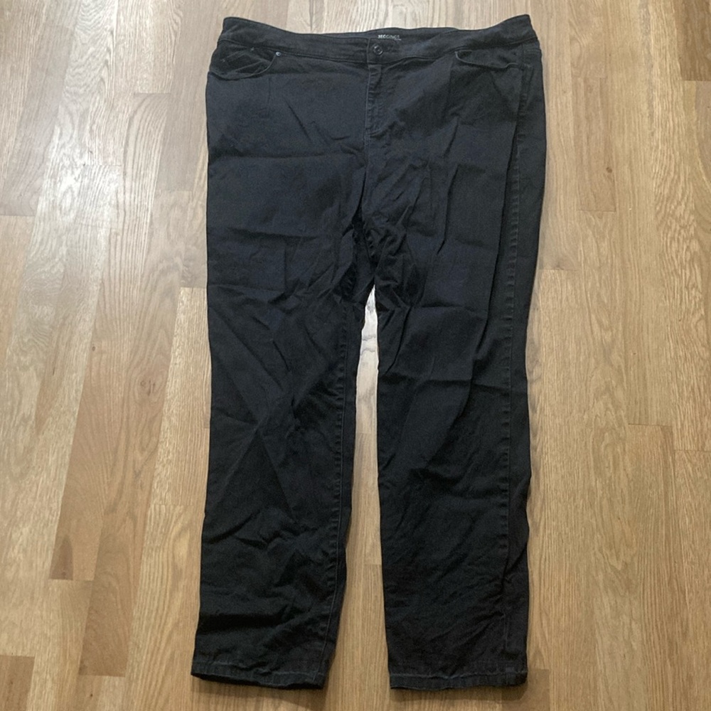 Chico’s Women’s Black Casual Denim Jeggings Jeans Leggings Pants